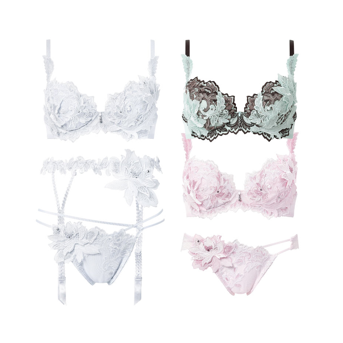 ワコール サルート 32グループP-UPブラジャー