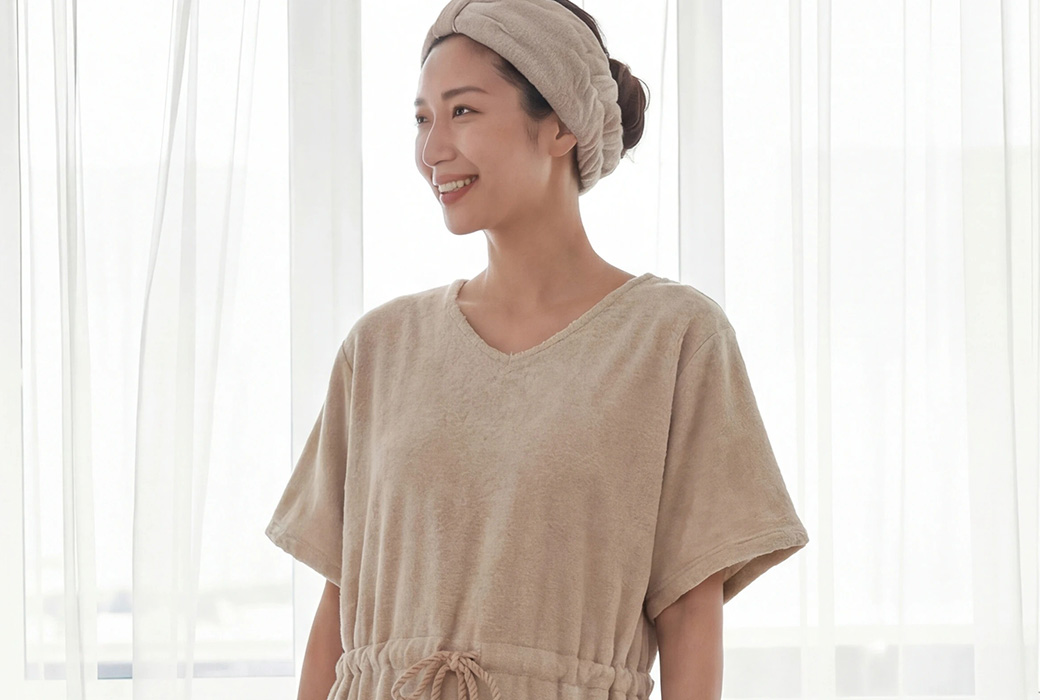 ワンオペお風呂の救世主！「スヌーピーコラボ」ほか、着れるバスタオル８選のサムネイル画像