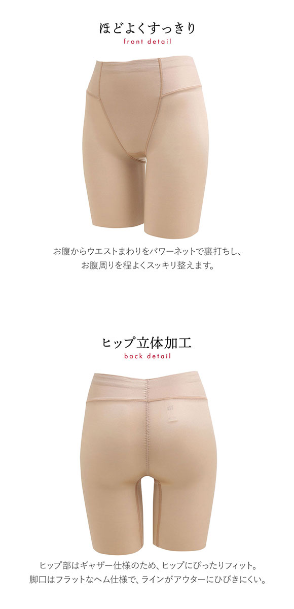 トリンプ Triumph ボディライナー 3分丈 サポートショーツ 005 ソフトガードル