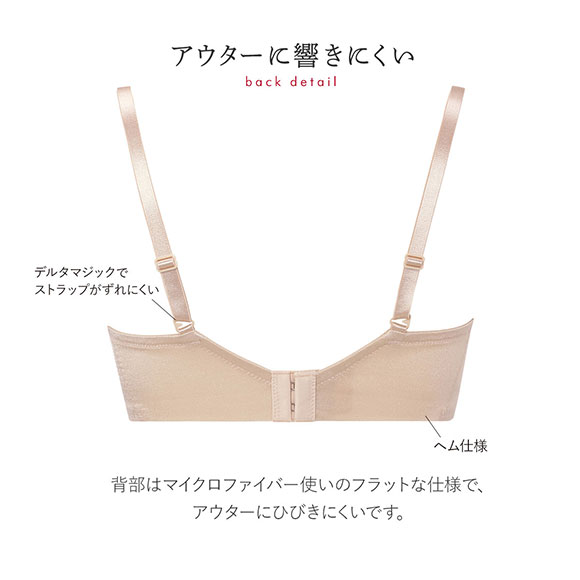 トリンプ Triumph TR502 天使のブラ スリムライン スムースタイプ ブラジャー ABC 単品