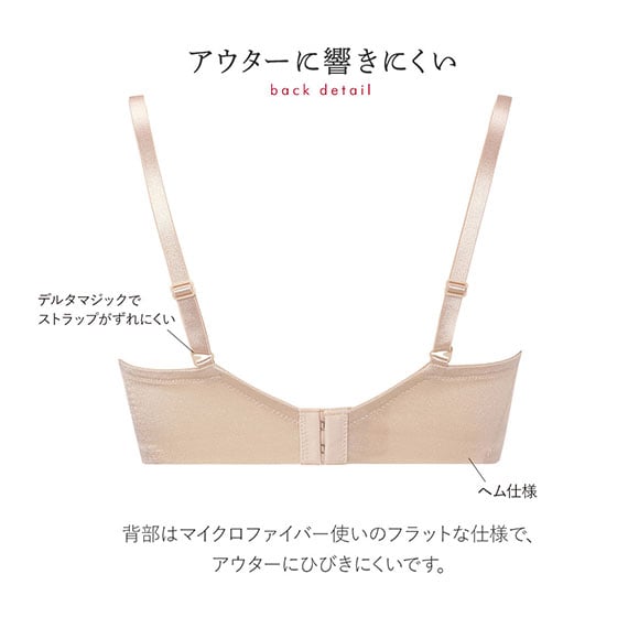 トリンプ Triumph TR502 天使のブラ スリムライン スムースタイプ ブラジャー ABC 単品