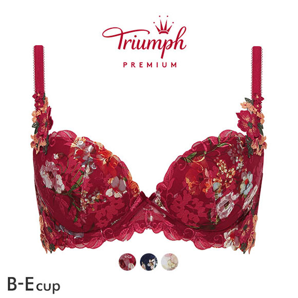 トリンプ Triumph TR0082 プレミアムデザイン レッドレーベル ブラジャー BCDE 単品