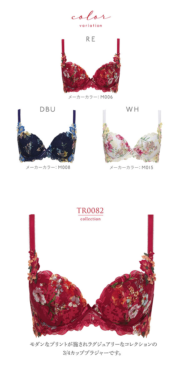 トリンプ Triumph TR0082 プレミアムデザイン レッドレーベル ブラジャー BCDE 単品