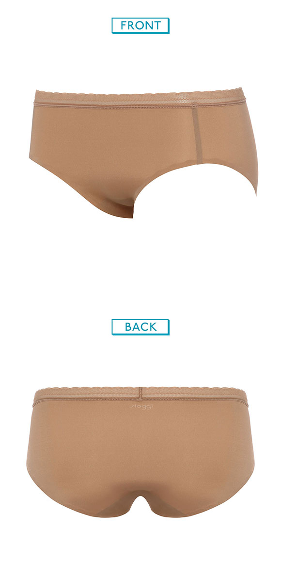 トリンプ Triumph スロギー sloggi BODY Adapt Twist ショーツ スタンダード ヒップスターショーツ シームレス 無縫製 ヘム ML 単品