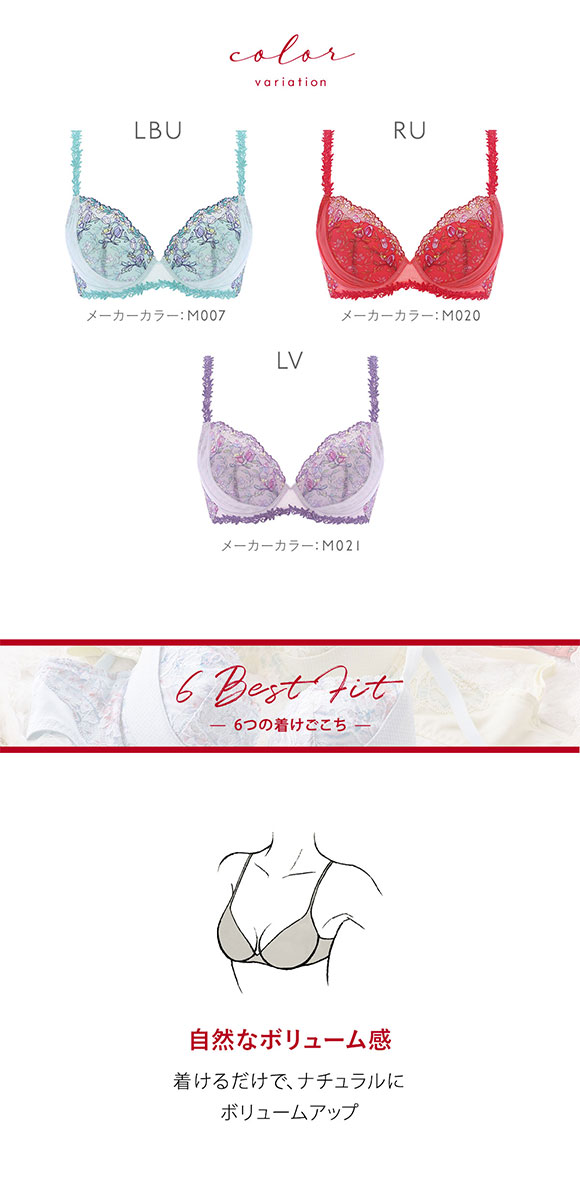 トリンプ Triumph TR0098 レッドレーベル バイ トリンプ 天使のブラ 魔法のハリ感 ブラジャー BC 単品