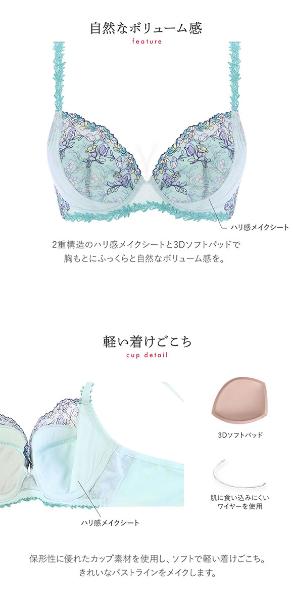 トリンプ Triumph TR0098 レッドレーベル バイ トリンプ 天使のブラ 魔法のハリ感 ブラジャー BC 単品