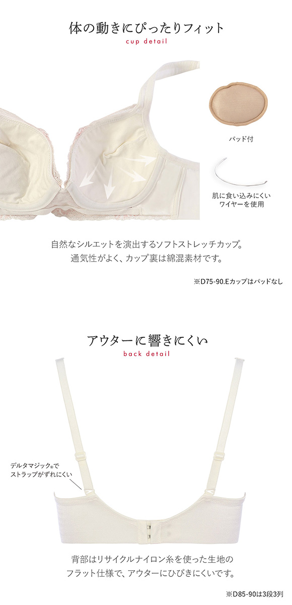 トリンプ Triumph TR583 恋するブラ ブラジャー DE 単品