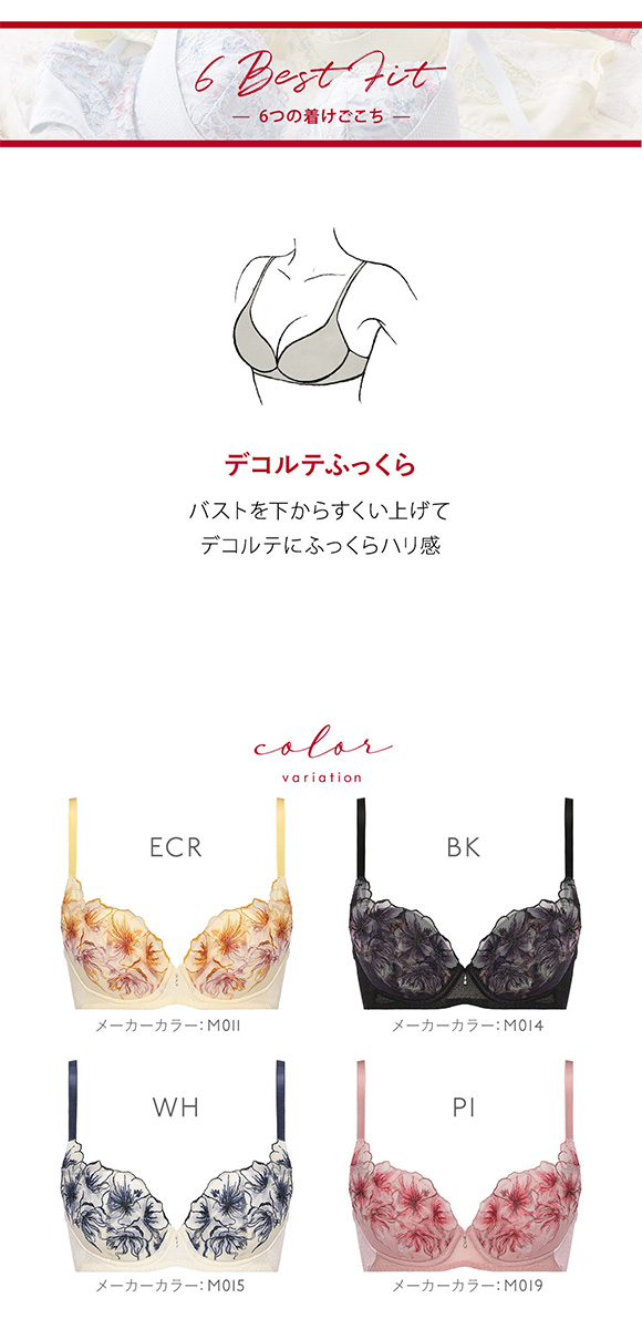 トリンプ Triumph TR586 天使のブラ 魔法のハリ感 ブラジャー DEF 単品