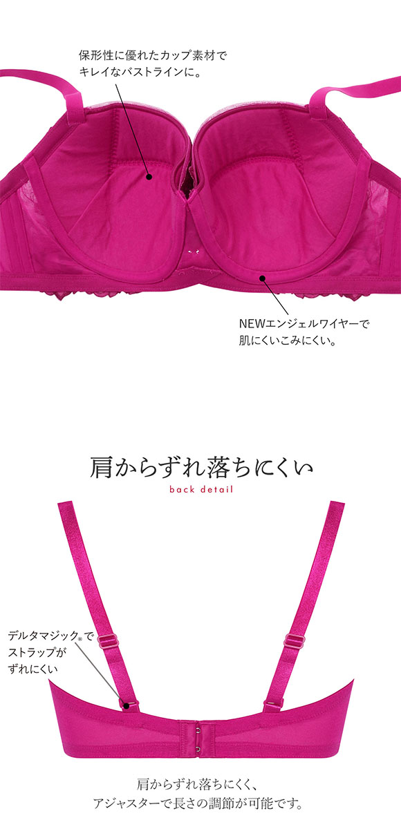 トリンプ Triumph TR0104 レッドレーベル バイ トリンプ ブラジャー GH グラマー 単品