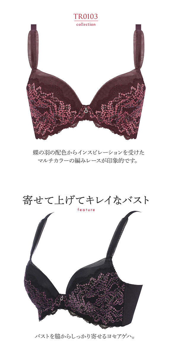 トリンプ Triumph TR0103 プレミアム レッドレーベル ヨセアゲハ ブラジャー DEF 大きいサイズ 単品
