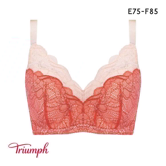 トリンプ すっきり包み込むブラ TR585 WHP ミニマイザーブラジャー フルカップ EF75-85 単品 大きいサイズ 小さくみせる Triumph