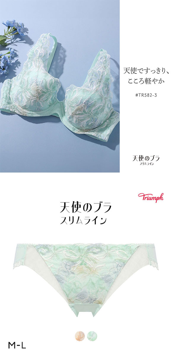 トリンプ Triumph TR582-3 天使のブラ スリムライン ショーツ スタンダード レギュラーショーツ ML 単品
