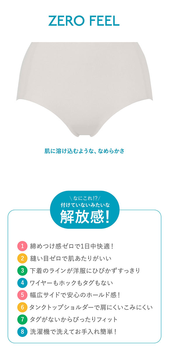 トリンプ スロギー ゼロ フィール sloggi ZERO Feel はきこみ深めショーツ ML Triumph