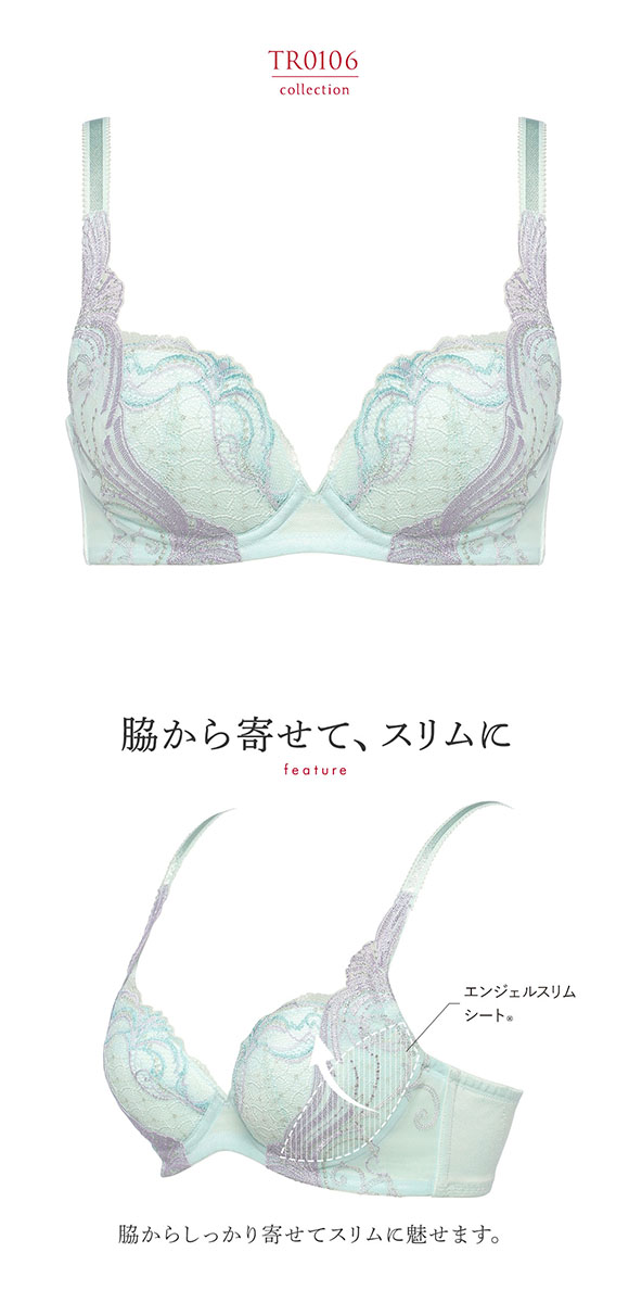 トリンプ Triumph TR0106 レッドレーベル バイ トリンプ 天使のブラ スリムライン ブラジャー BC 単品