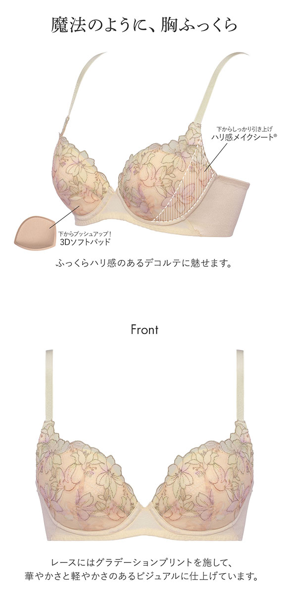 トリンプ Triumph TR596 天使のブラ 魔法のハリ感 ブラジャー BC 単品