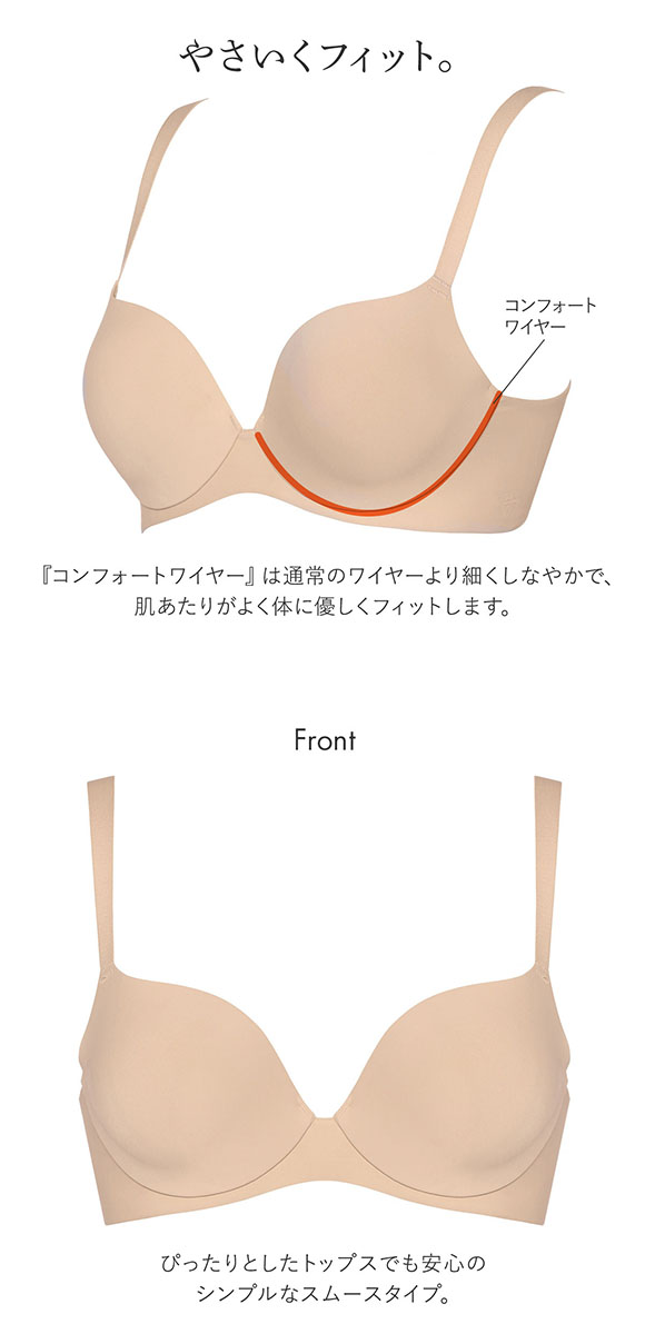 トリンプ TR605 秘めわざ ブラジャー ソフトワイヤー BC Triumph