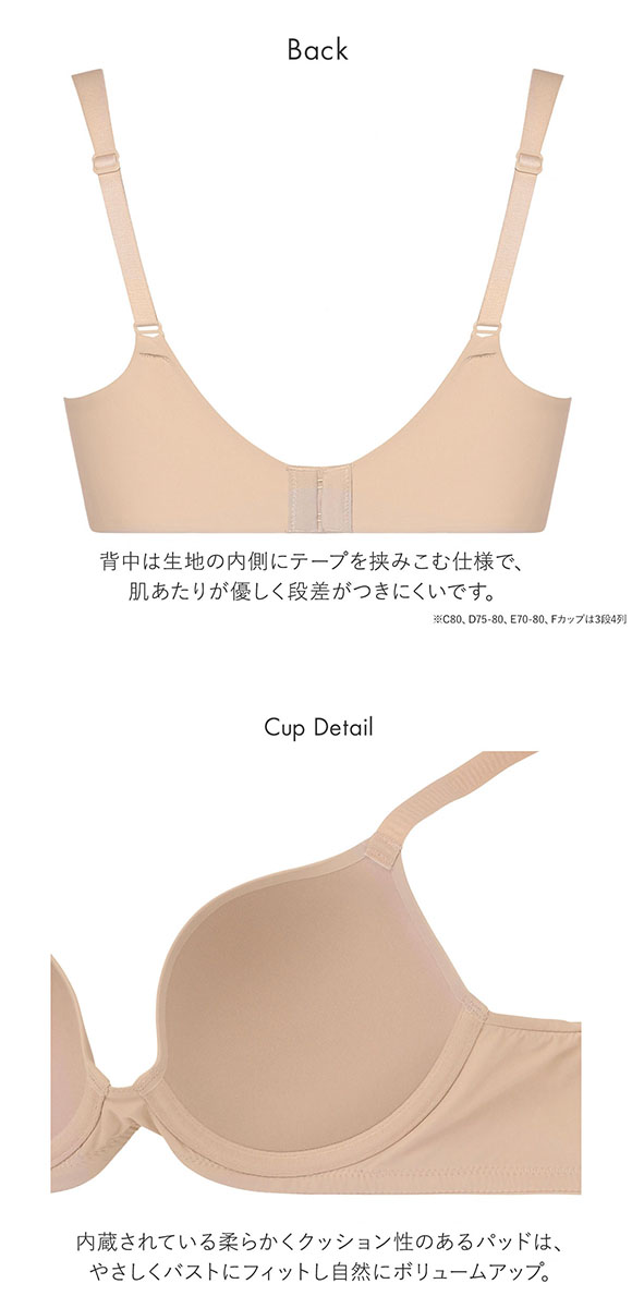 トリンプ TR605 秘めわざ ブラジャー ソフトワイヤー DEF Triumph