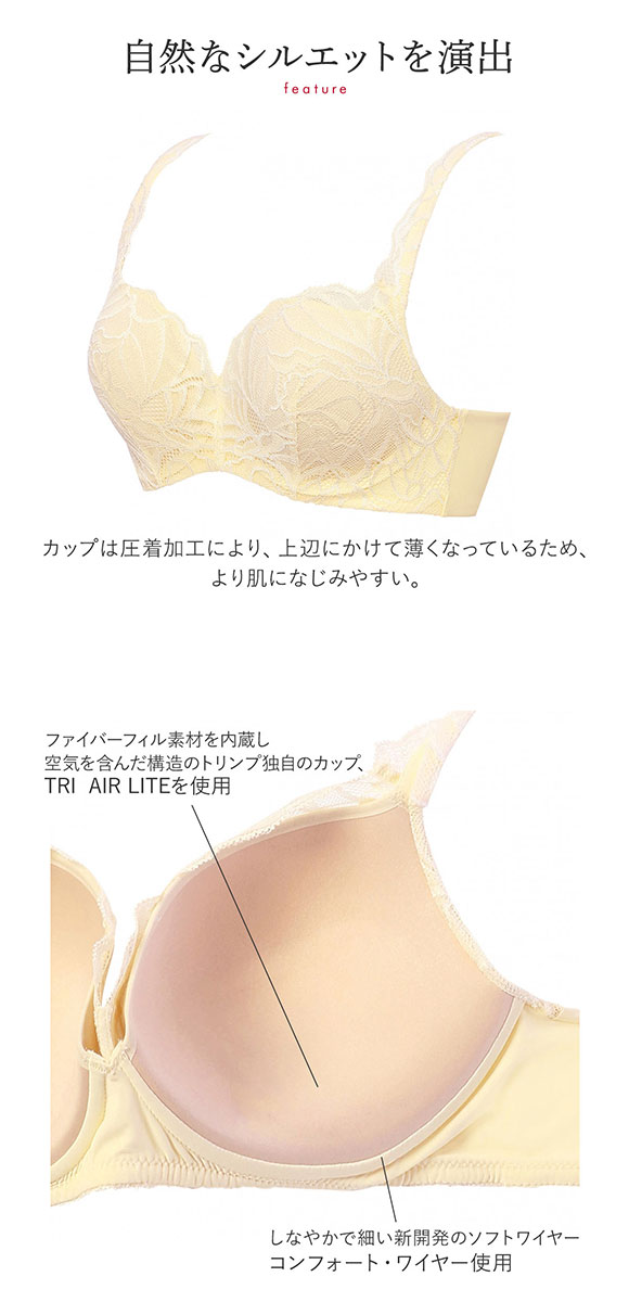 トリンプ Triumph TR604 コンフォートワイヤーブラ ブラジャー ソフトワイヤー BC 単品