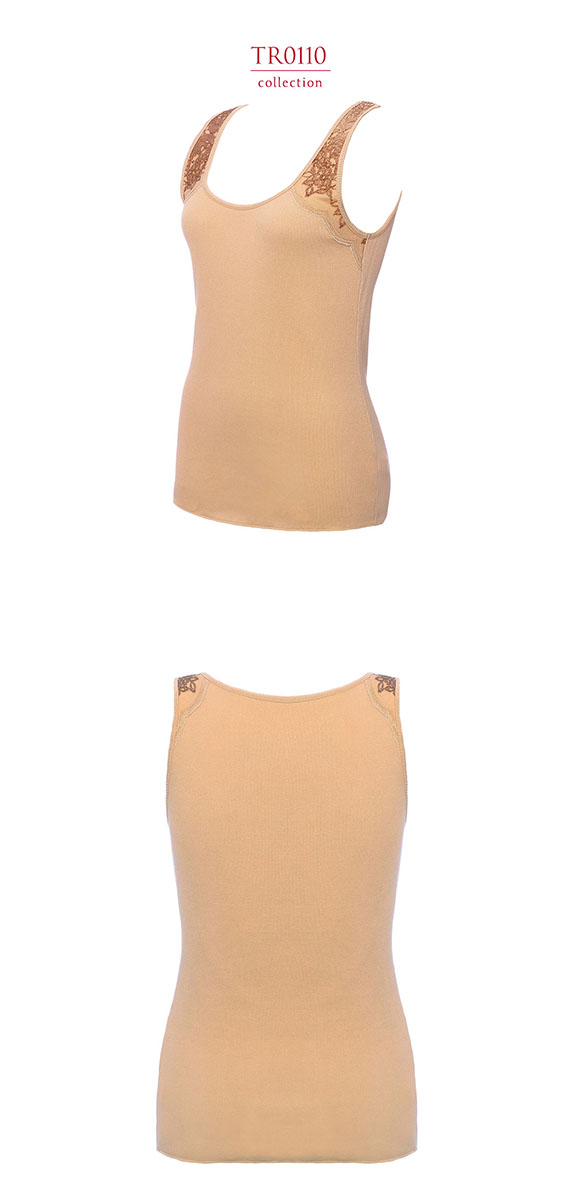 トリンプ Triumph レッドレーベル バイ トリンプ TR0110 タンクトップ リブ 綿混 M L インナー レディース