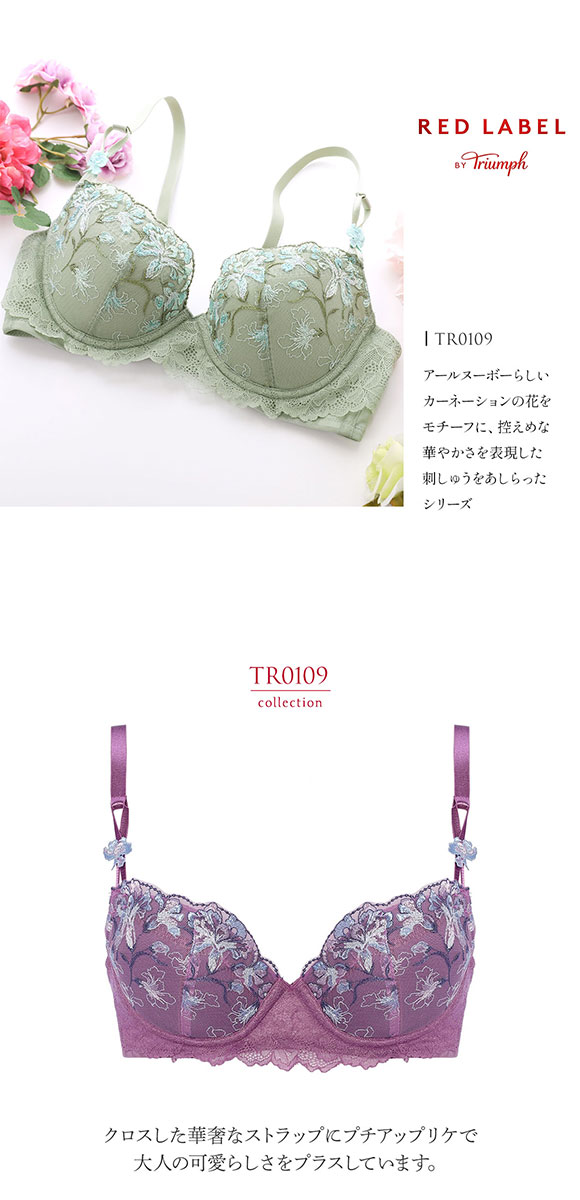 トリンプ Triumph TR0109 レッドレーベル バイ トリンプ ブラジャー DE 単品