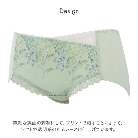 トリンプ Triumph TR597 天使のブラ 魔法のハリ感 ノンワイヤー ショーツ ボーイズレングス ヒップハング ヘム 単品