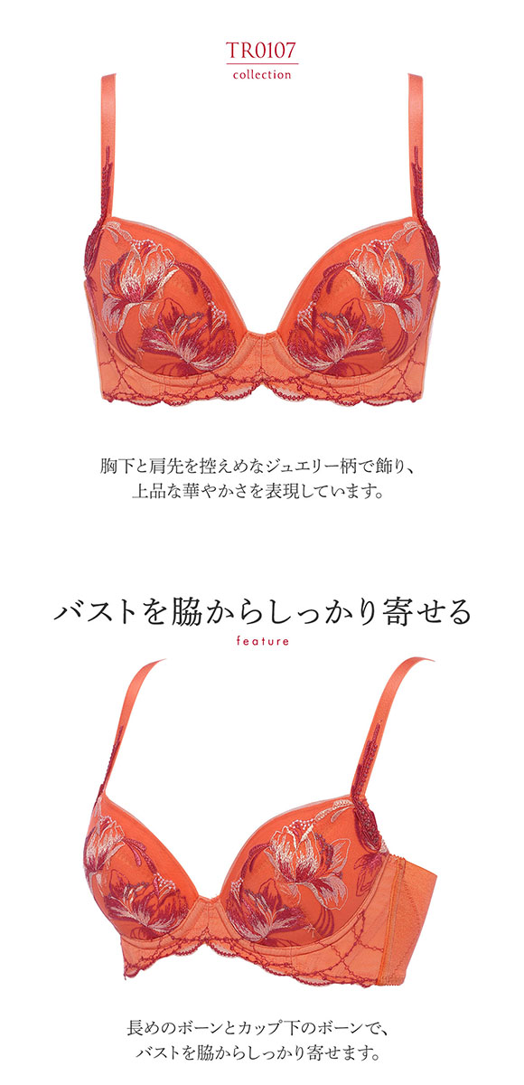 トリンプ Triumph TR0107 レッドレーベル バイ トリンプ ヨセアゲハ ブラジャー DE 単品
