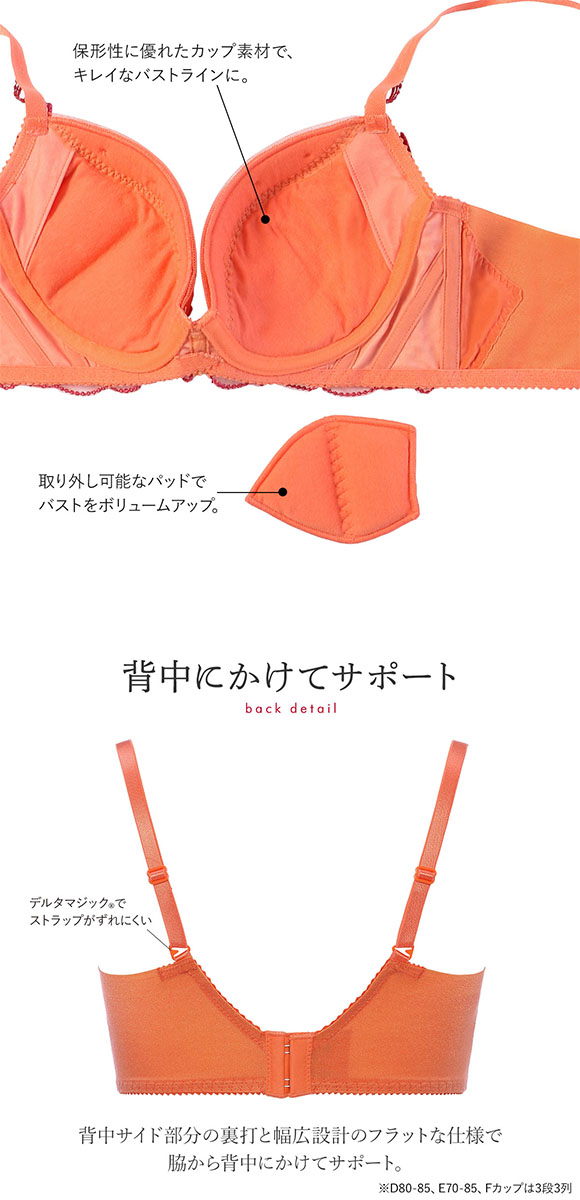 トリンプ Triumph TR0107 レッドレーベル バイ トリンプ ヨセアゲハ ブラジャー DE 単品