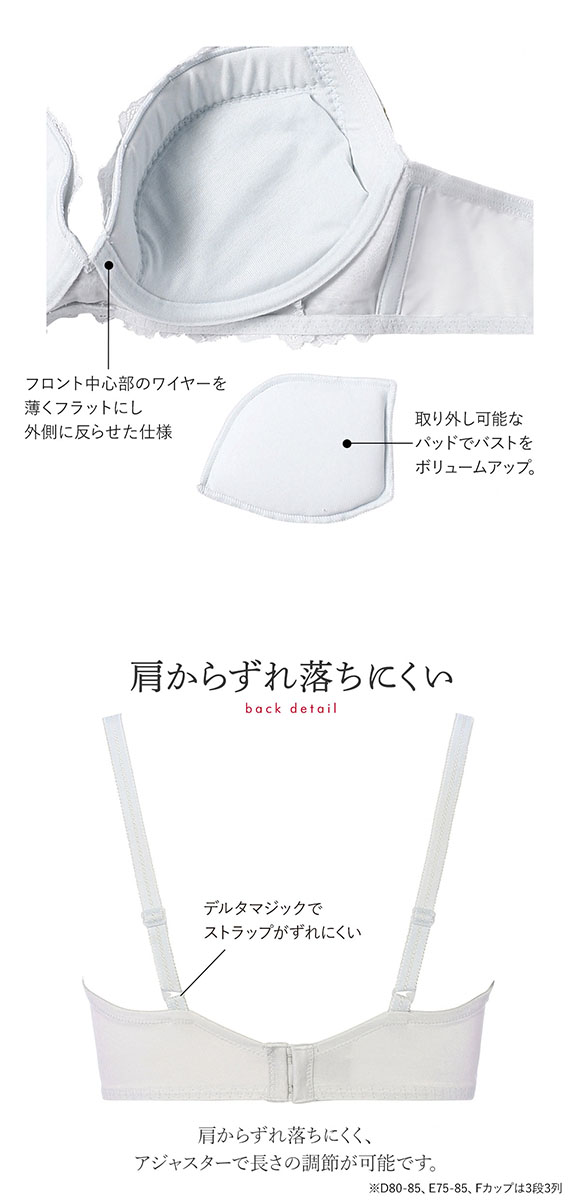 トリンプ Triumph TR0111 レッドレーベル バイ トリンプ ブラジャー DEF 大きいサイズ 単品