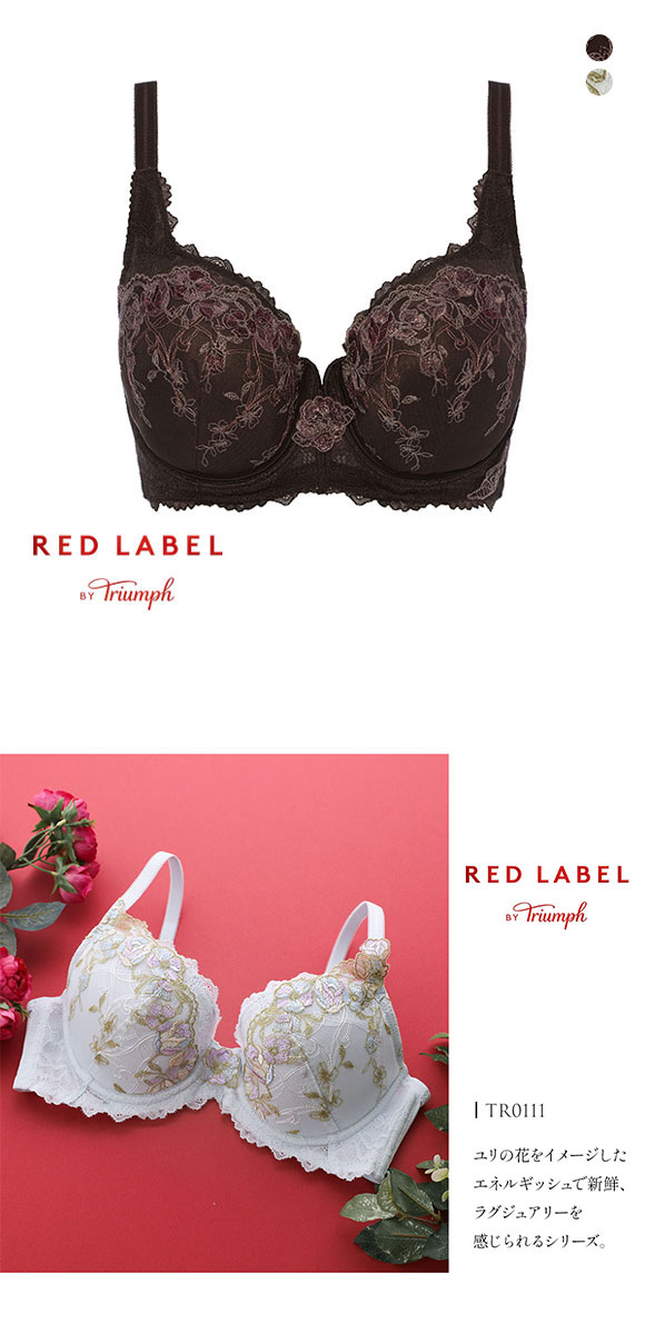トリンプ Triumph TR0111 レッドレーベル バイ トリンプ フルカップ ブラジャー EF 単品