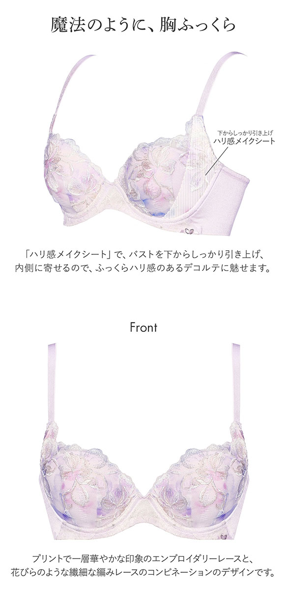 トリンプ Triumph TR606 天使のブラ 魔法のハリ感 ブラジャー DEF 大きいサイズ 単品