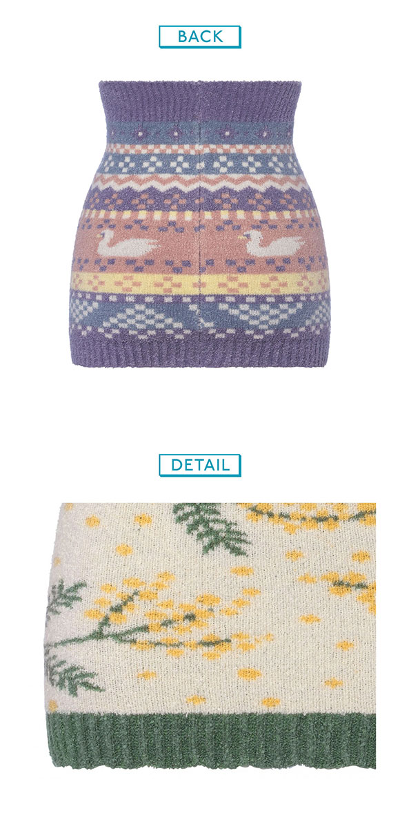 トリンプ Triumph スロギー sloggi G089 腹巻き “ほっ”とあったか  ニット柄ハラマキ