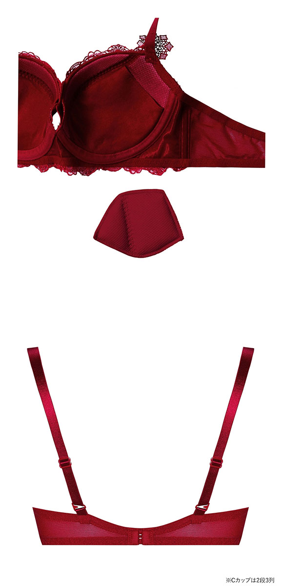 トリンプ TR0114 レッドレーベル バイ トリンプ ブラジャー 3/4