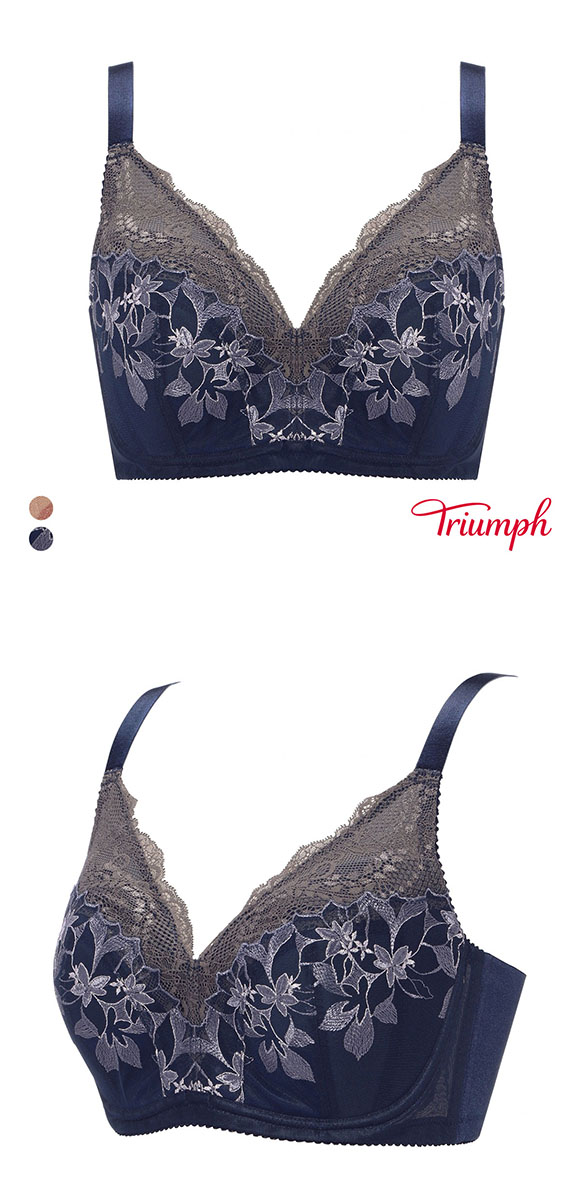 トリンプ TR625 小さくしたいブラ 揺れずにキープ ブラジャー EF 大きいサイズ Triumph
