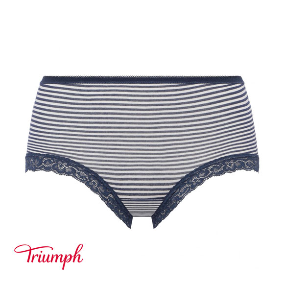 トリンプ TR7120 SO NATURAL ショーツ ボーイレングス 綿混 深め ML