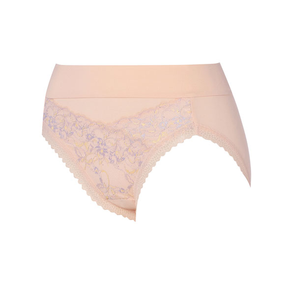 トリンプ TR631 癒しのブラ ショーツ 深め ハイウエスト はきこみ深めショーツ ML Triumph ピンク