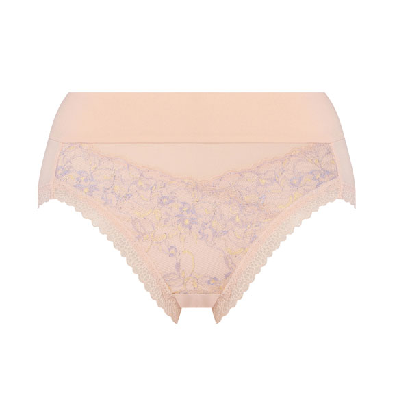 トリンプ TR631 癒しのブラ ショーツ 深め ハイウエスト はきこみ深めショーツ ML Triumph ピンク