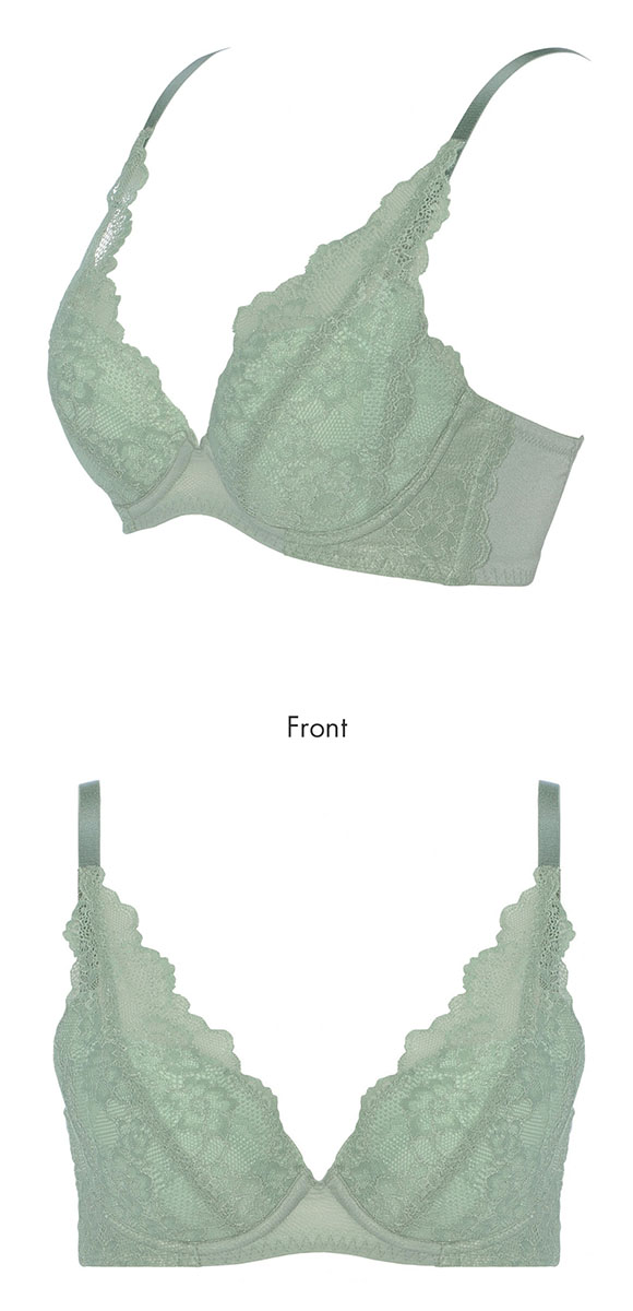 トリンプ TR632 天使のブラ スリムライン レーシィ ブラジャー G GR Triumph