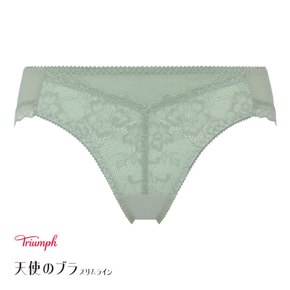 トリンプ TR632 天使のブラ スリムライン レーシィ ショーツ スタンダード レギュラーショーツ ML GR Triumph
