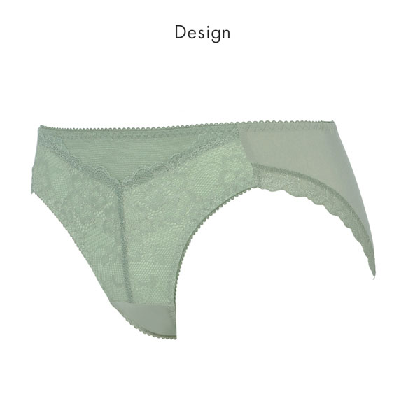 トリンプ TR632 天使のブラ スリムライン レーシィ ショーツ スタンダード レギュラーショーツ ML GR Triumph