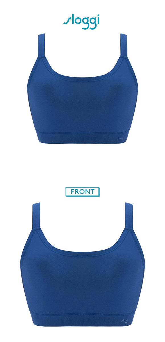 トリンプ スロギー フリーオールラウンド sloggi FREE AR BU ハーフトップ LL-3L ワンサイズ 大きいサイズ 7010 Triumph