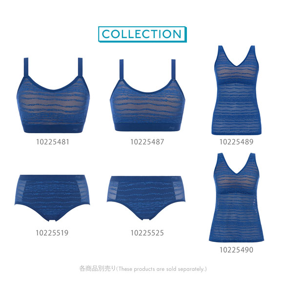 トリンプ スロギー フリーオールラウンド レース sloggi FREE AR Lace Vネック カップ付きトップ ラージ LL-3L 7010 Triumph