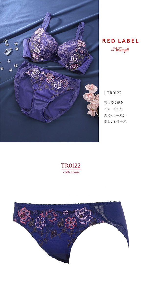 トリンプ TR0122 レッドレーベル バイ トリンプ 天使のブラ スリムライン レギュラーショーツ スタンダード ML Triumph