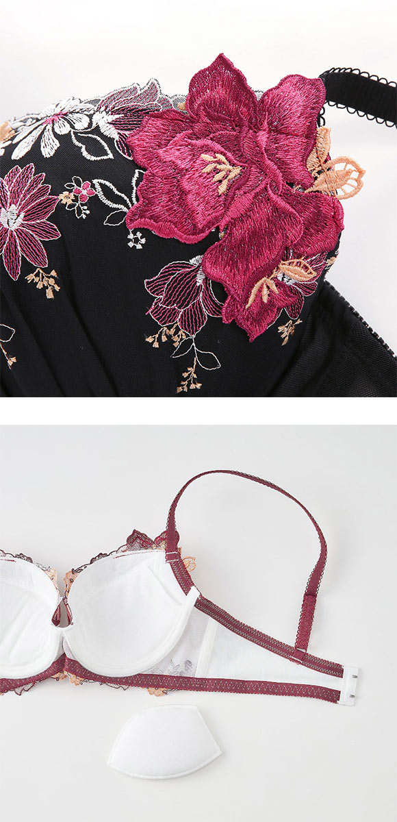 ドゥペルル チェリッシュ 脇すっきり ブラジャー GH リフトアップ 脇高 脇肉 脇寄せ 谷間 バストアップ 大きいサイズ DuePerle