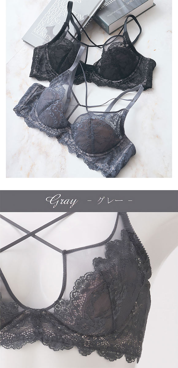 ドゥレリア ラグジュアリー ノンパデッドブラジャー BCDEF Wパッド 盛り胸 谷間 脇寄せ 脇肉 すっきり インポート Doux rellia