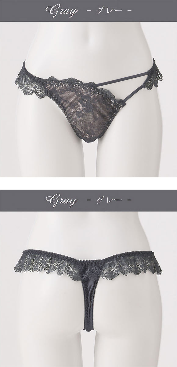 ドゥレリア ラグジュアリー Tバックショーツ M ストリング タンガ ソング Doux rellia
