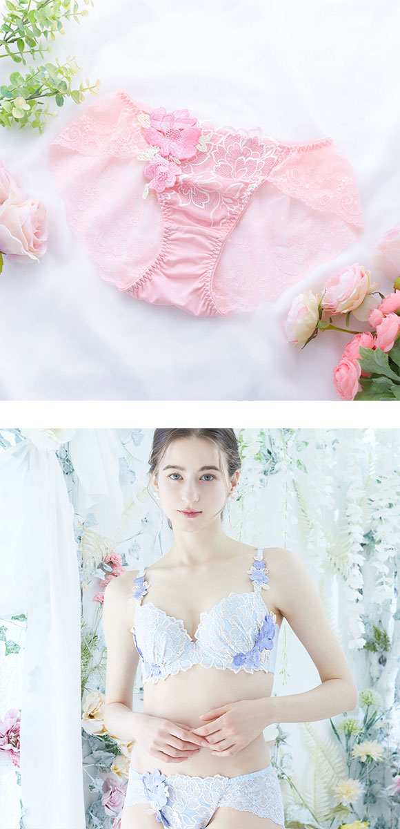 ドゥペルル DuePerle アイネ 総レースショーツ ML バックレースショーツ ノーマル ストレッチ フィット ひびきにくい 単品