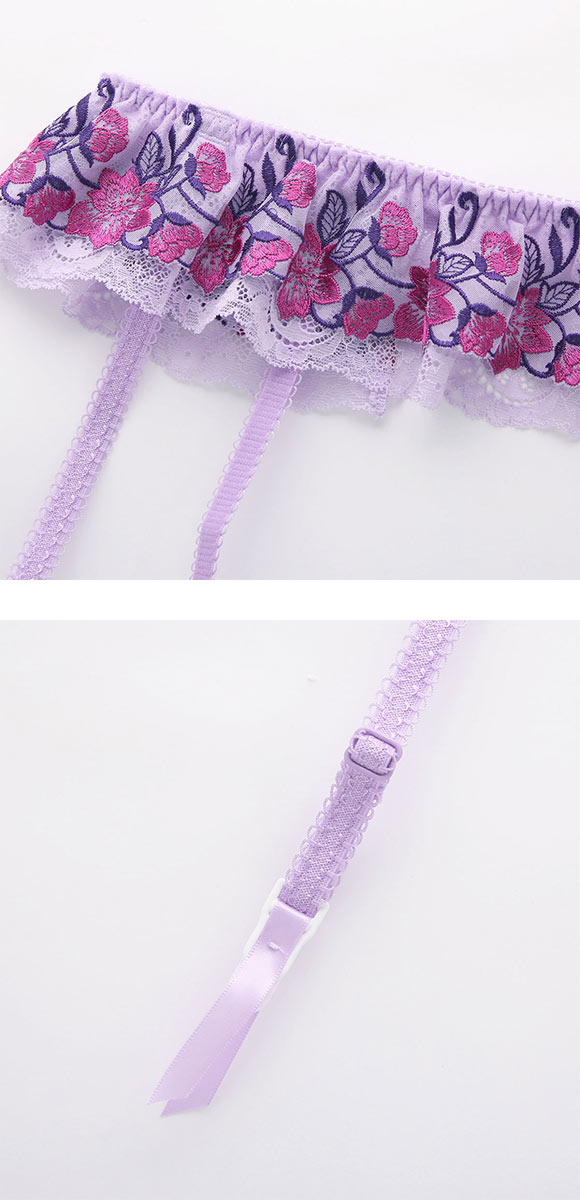 ドゥペルル 千里香 ガーターベルト ランジェリー DuePerle