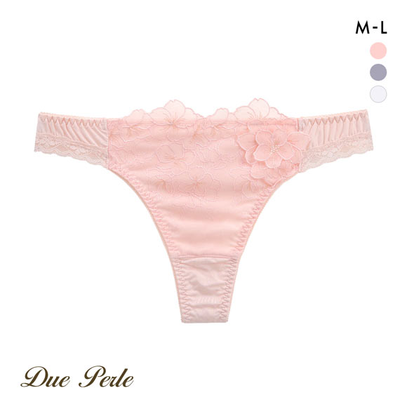 ドゥペルル スリジエフルーリス Tバックショーツ ML タンガ ソング