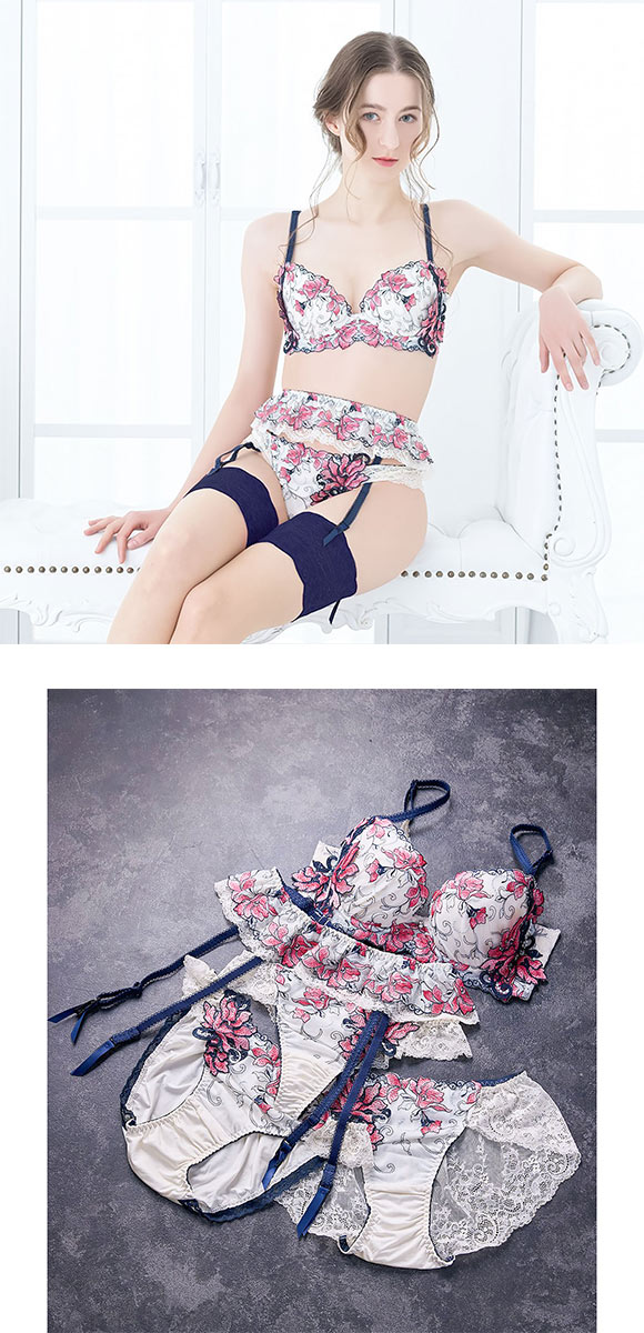 ドゥペルル リリーフロレッタ Tバックショーツ ML タンガ ソング バックレース なめらか フィット ひびきにくい 総レース DuePerle
