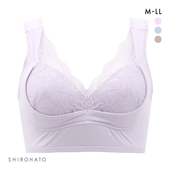 ねるねん おやすみブラ ナイトブラ リラックス 横流れしない やさしく包み込む ブラジャー ノンワイヤー ハーフトップ 単品